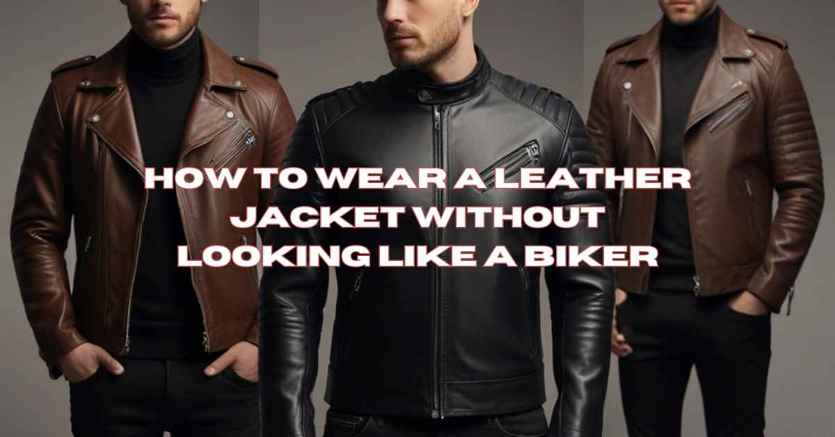 How to Wear a Leather Jacket without Looking Like a Biker – Lusso Leather