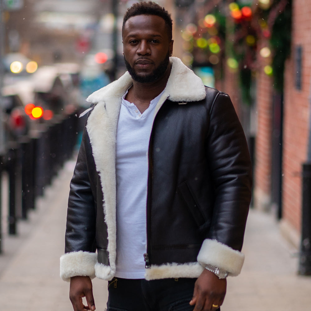 Men s Winter Leather Jackets Lusso Leather